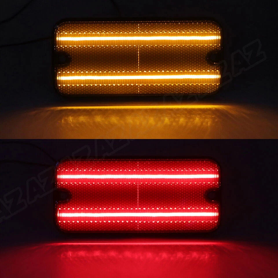 Smoked LED Side Marker Light for Chevrolet C10 C15 C1500 (1968–1972)