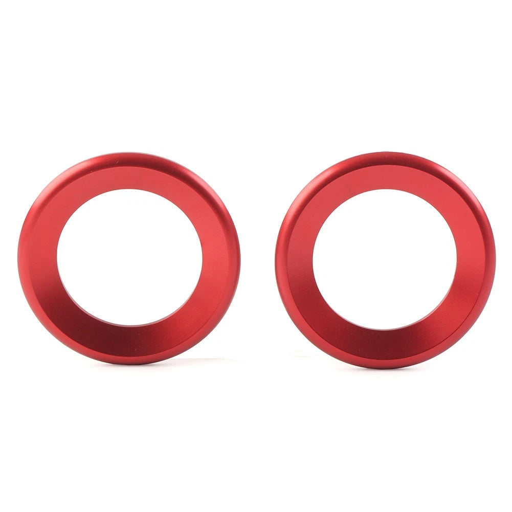 A Pillar Horn Ring Cover for Honda Civic (2016–2021) Red 2X