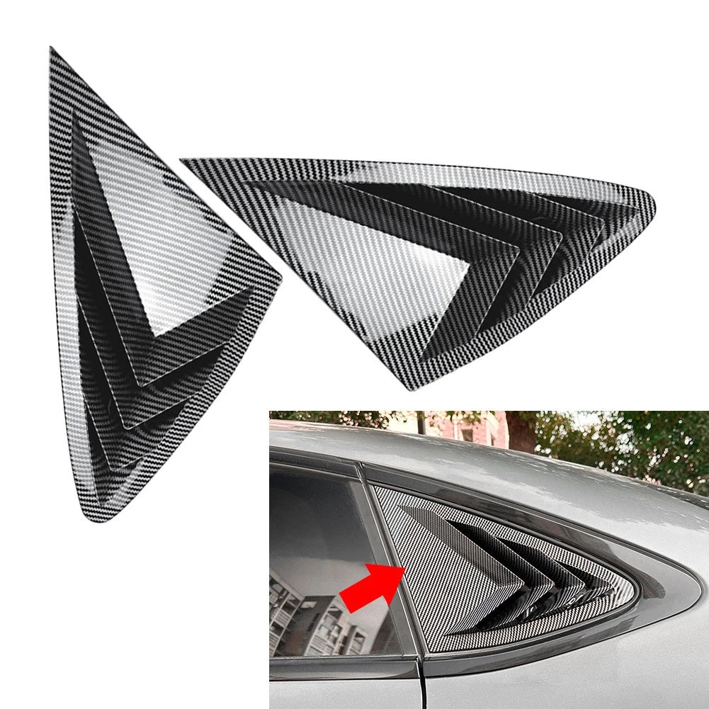 Rear Window Louver Shutter Trim for Benz GLC-Class Coupe C253 (2016–2022)