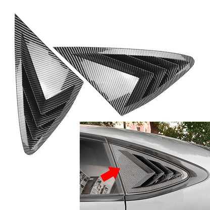 Rear Window Louver Shutter Trim for Benz GLC-Class Coupe C253 (2016–2022)
