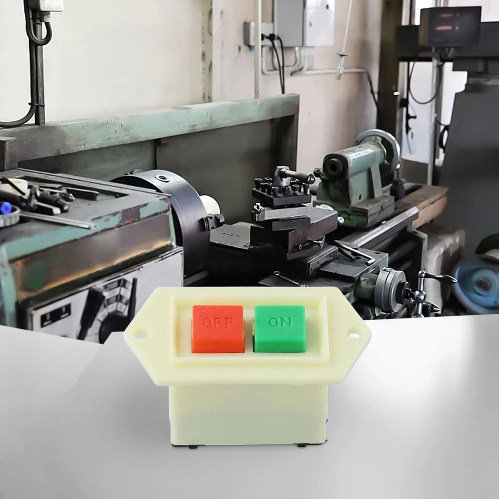 Stop Push Button Switch for Grinder (LC3-5 380V 5A, 6-Terminals)