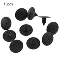 10 Pcs Plastic Rivet Fasteners for Various Makes and Models