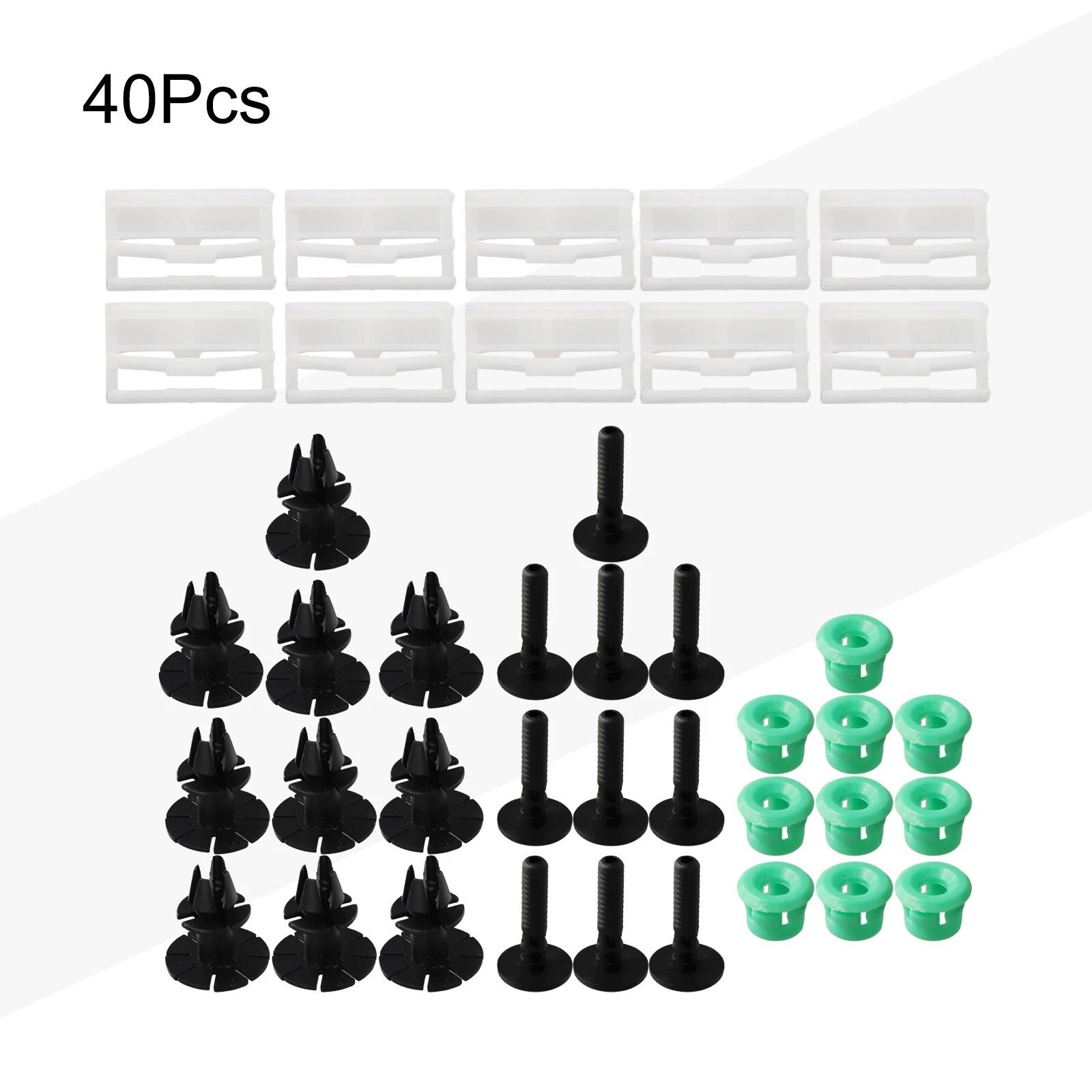 40PCS Fixing Clip Kit for BMW 3-Series E90 E91 (2006–2013)