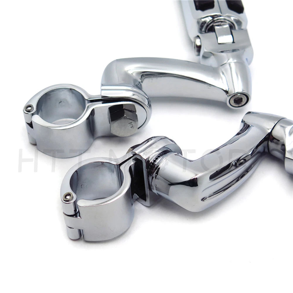1" Engine Guard Crash Bars Mounts for Harley