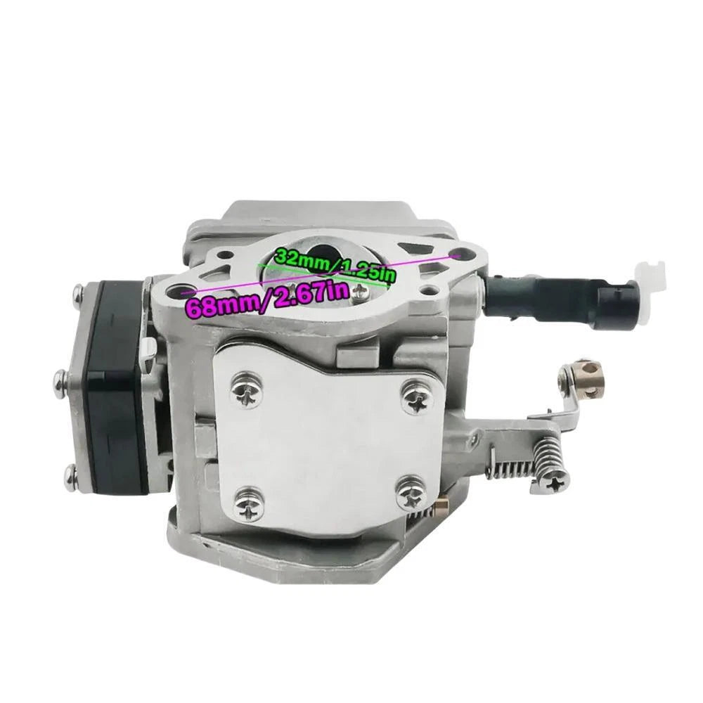 Carburetor Assy 63V-14301-00 for Yamaha 9.9HP 15HP (1985–2005) 18-34603 63V-14301-02