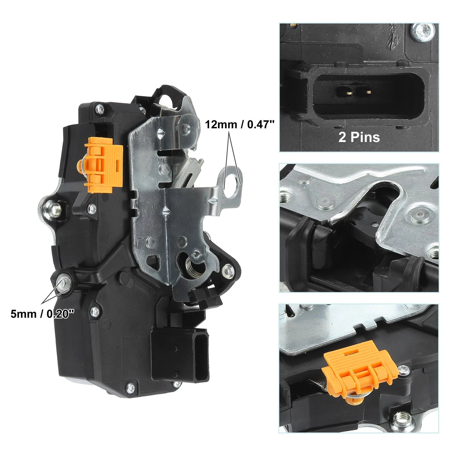 Front Left Door Latch Lock Actuator Replacement for Chevrolet Cobalt (2005–2011)
