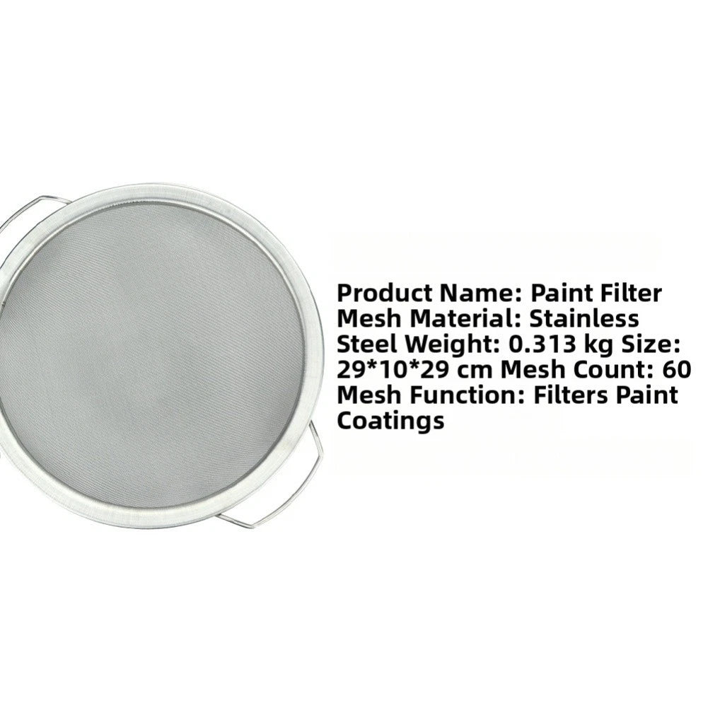 60 Mesh Stainless Steel Bucket Filter for Liquid Straining