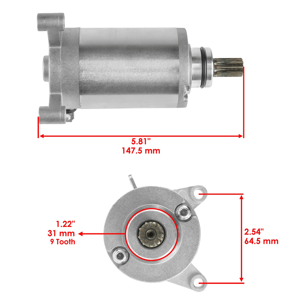 Starter Replacement for Suzuki DR GN 125 (1982–1997)