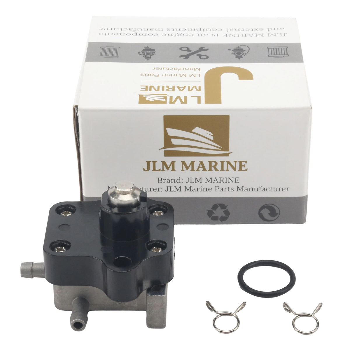 Fuel Pump & O-ring Kit for Mercury Mariner 4-Stroke 4-6 HP