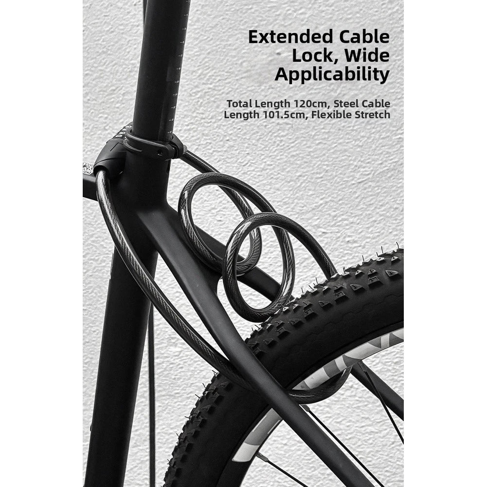 Steel Cable Lock for Mountain Bike (No Year Range Provided)