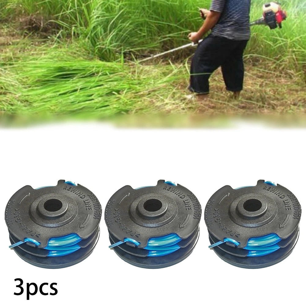 3X Auto Feed Replacement Line Spool Set for Craftsman Trimmer (71-99006)