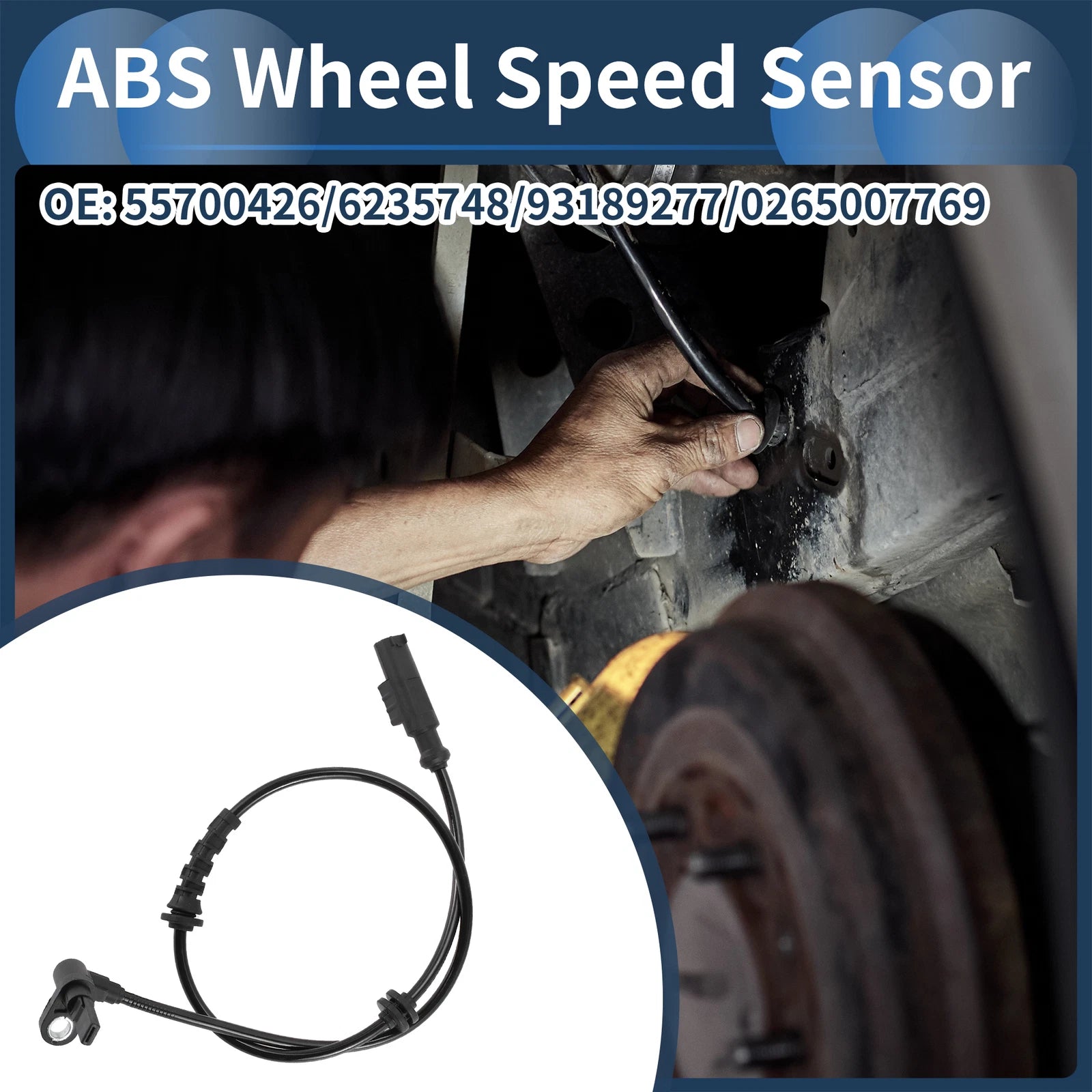 ABS Wheel Speed Sensor for Opel Corsa D (2006–2014) No. 55700426/62, 35748
