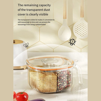 5-Grid Seasoning Organizer for Convenient Spice Access