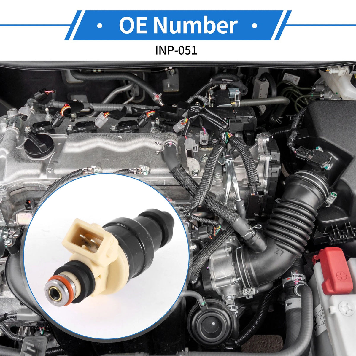 Fuel Injector Replacement for Dodge Colt GT 1.6L (1990–1990)