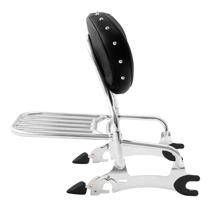 12" Backrest Sissy Bar Pad for Indian Chief Dark Horse (2016–2018)