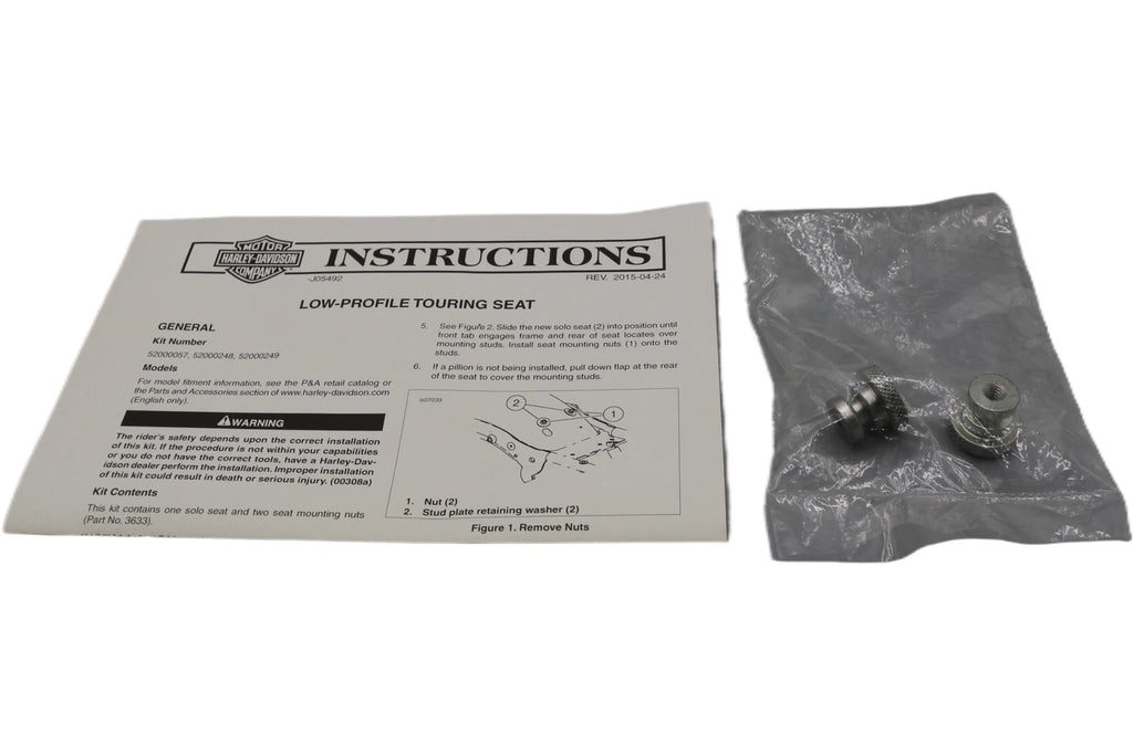 OEM Seat for Harley-Davidson CVO Street Glide/Road Glide (2009–2023)