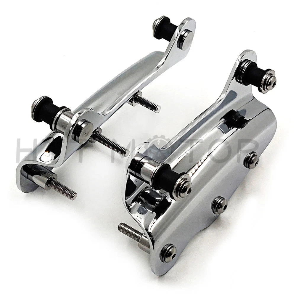 4-Point Docking Hardware Kit for Harley Touring (2009–2013) FLHR FLHT FLHX FLTR Chrome