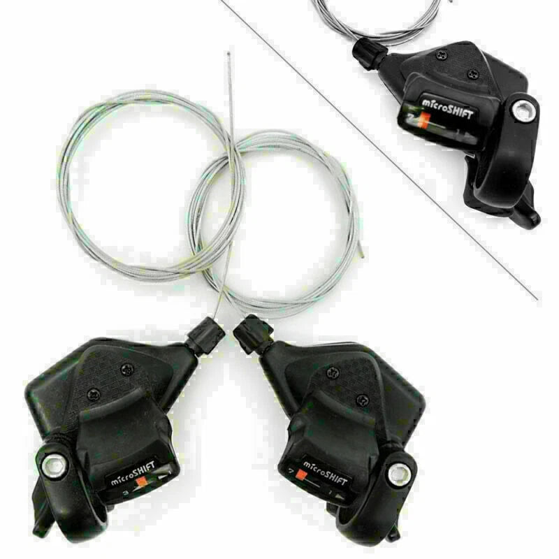 microSHIFT TS70-7 Trigger Shifters for MTB (3x7 Speed)