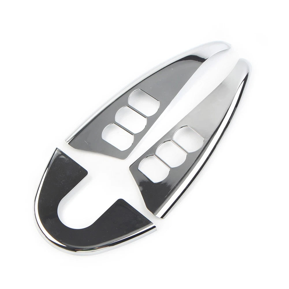 Chrome Inner Fairing Switch Panel Accent Cover for Harley Electra Glide