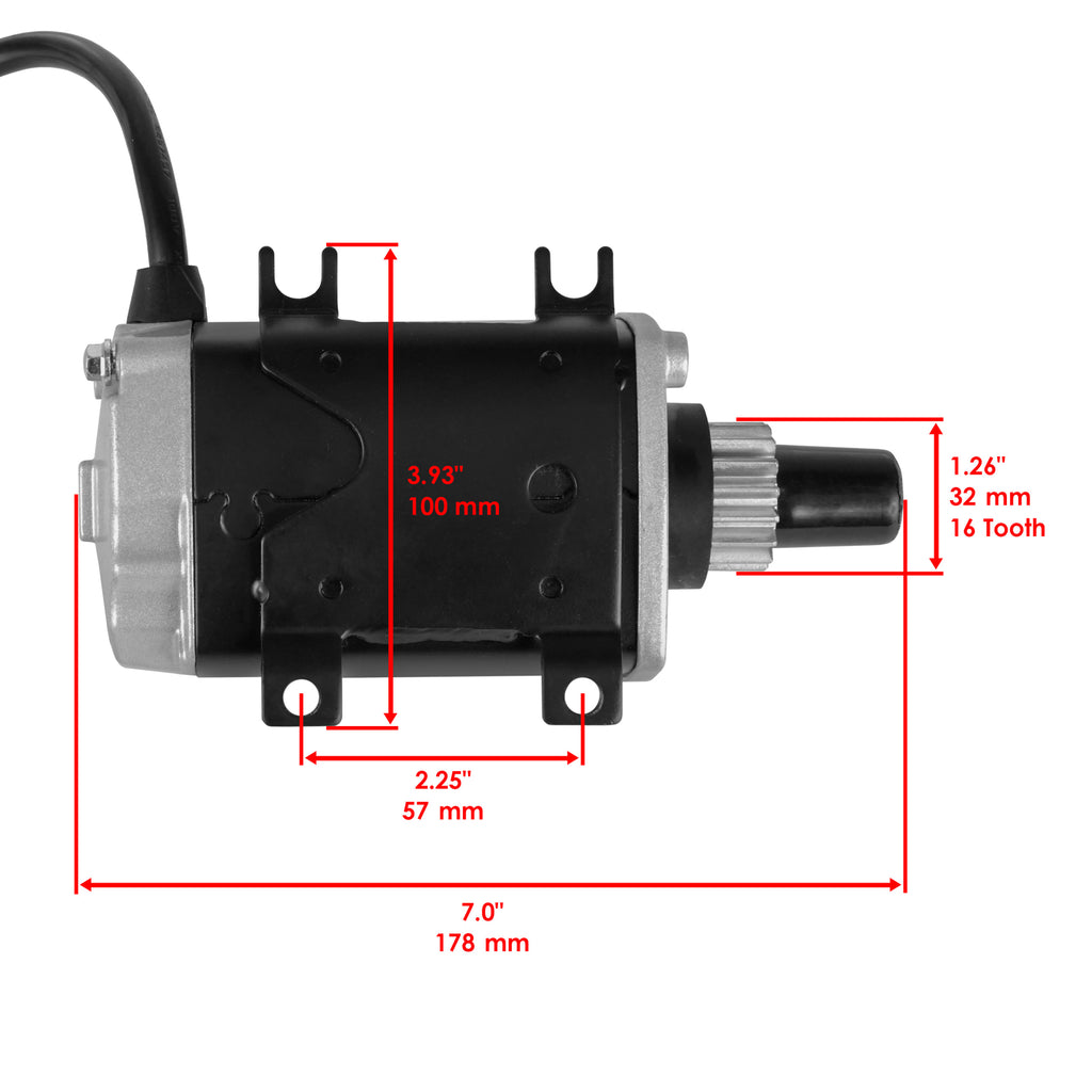Complete Push Button Starter for Tecumseh Snow Blower Engines (OHSK110)