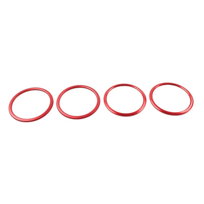 Red Air Condition Vent Outlet Ring Cover Trim for Chevrolet Camaro (2017–2022)