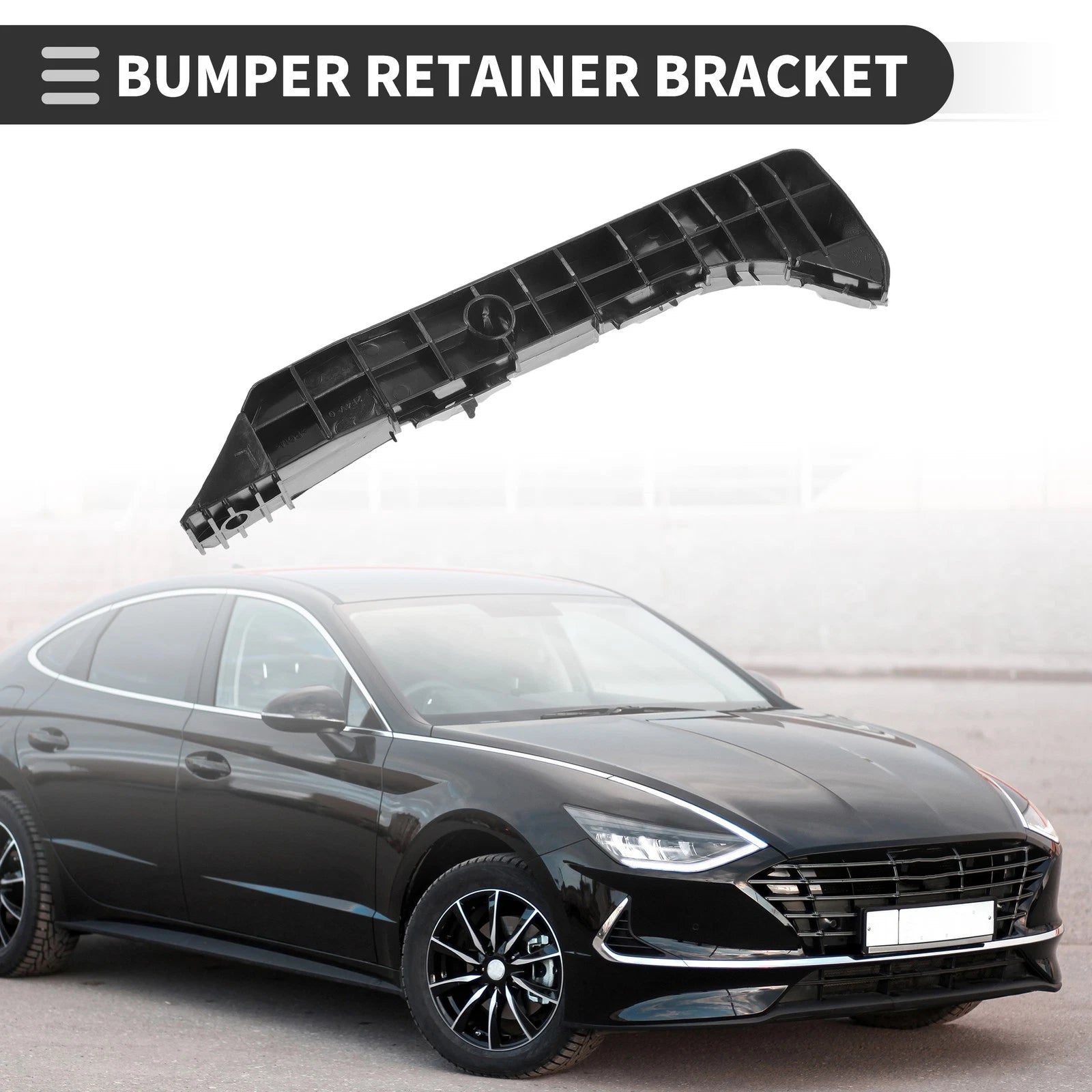 Left Front Bumper Retainer Bracket Replacement for Lexus ES350 (2007–2009)