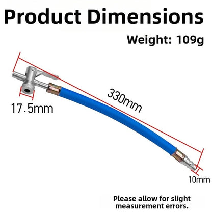 Tire Air Release Valve for Trucks (Quick Deflation, Metal Handle Grip)
