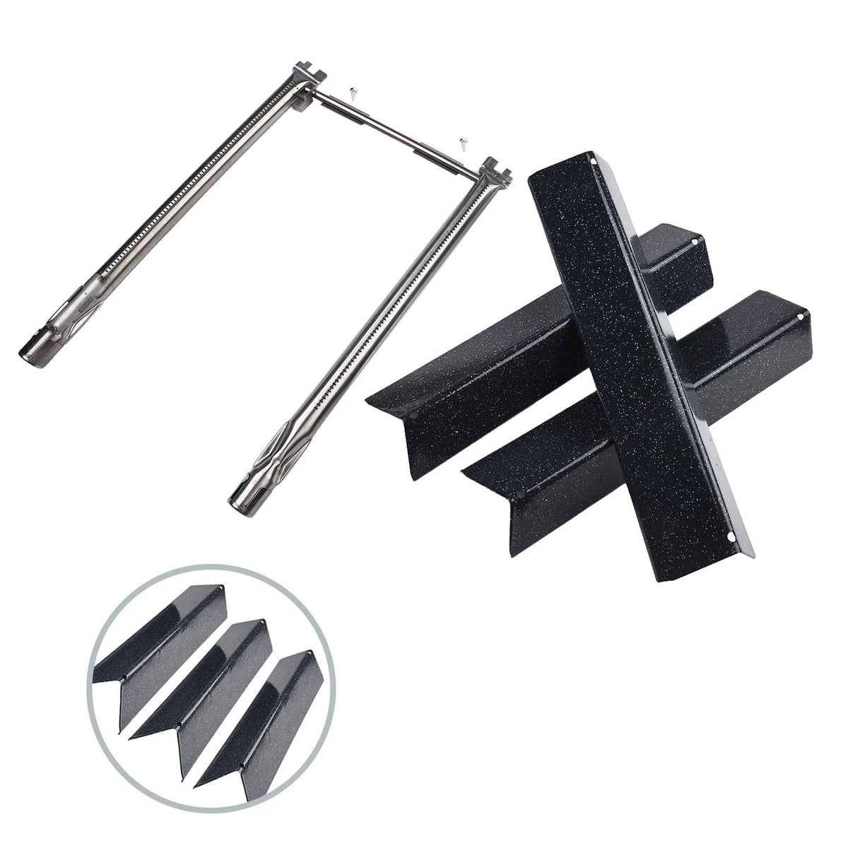 304 Stainless Steel Burner Tubes for 2 Burners