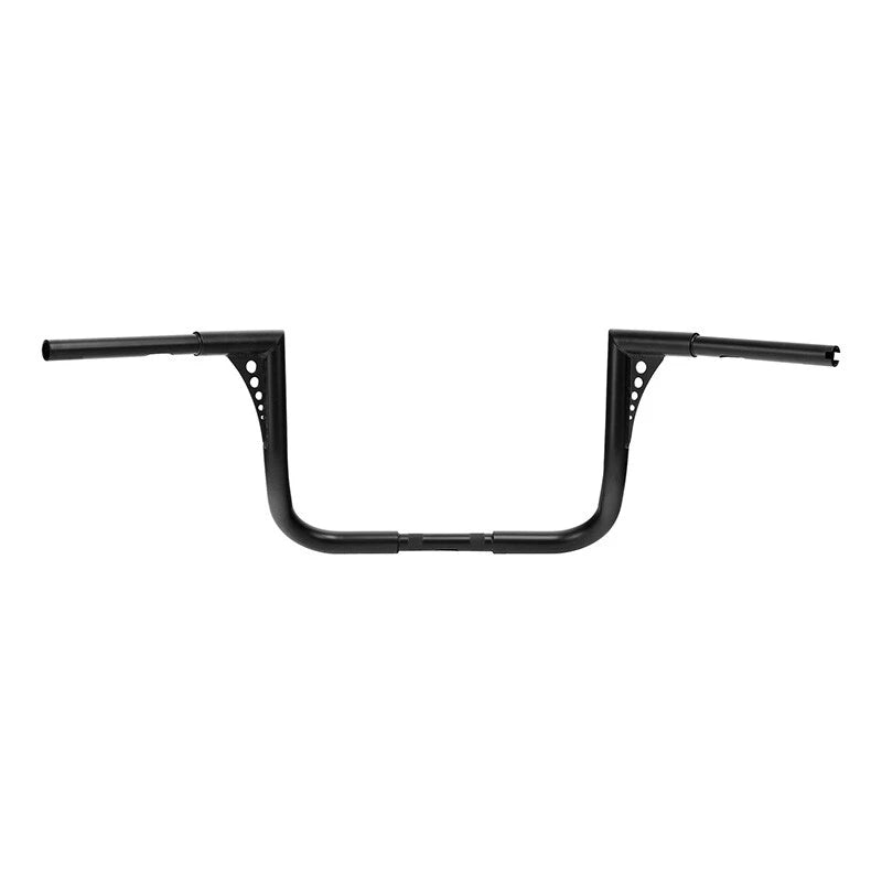 Chrome/Black 12" Ape Hanger 1 1/4" Handlebar for Harley Electra Glide (1982–2024)