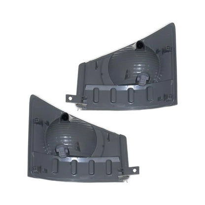 Corner Turn Light Lamp Set for Isuzu NPR NQR (2007–2022) ABS Gray