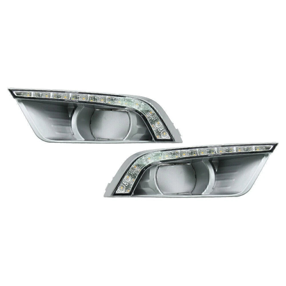 LED Daytime Running Lights for Ford Ranger (2015–2016) - Amber White Indicator