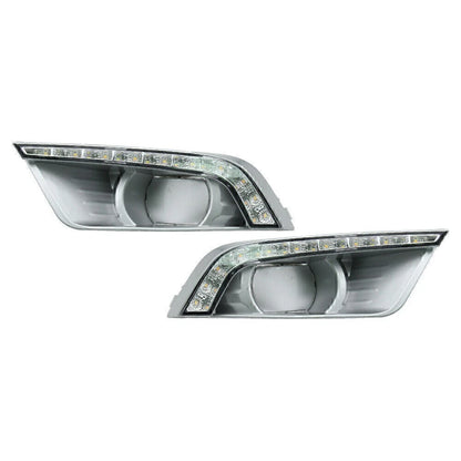 LED Daytime Running Lights for Ford Ranger (2015–2016) - Amber White Indicator