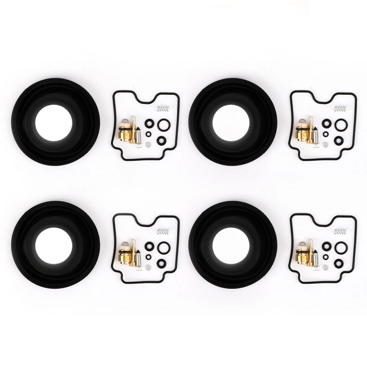 Carburetor Repair Kit Plunger Diaphragm Rubber for Bandit GSF1200 (2001–2005)
