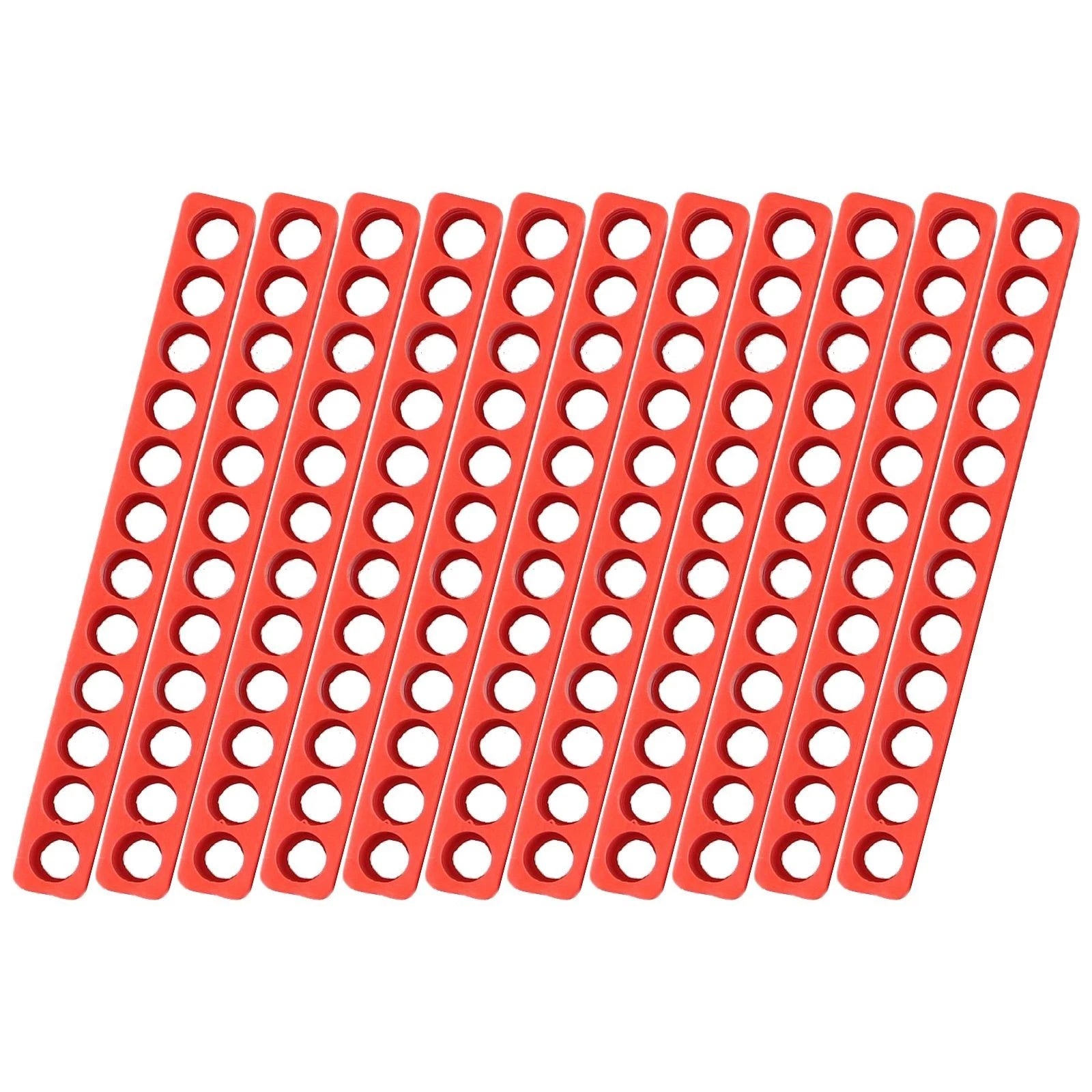10Pcs Hex Shank Storage Drill Bit Stand 1/4 Inch (9215mm)
