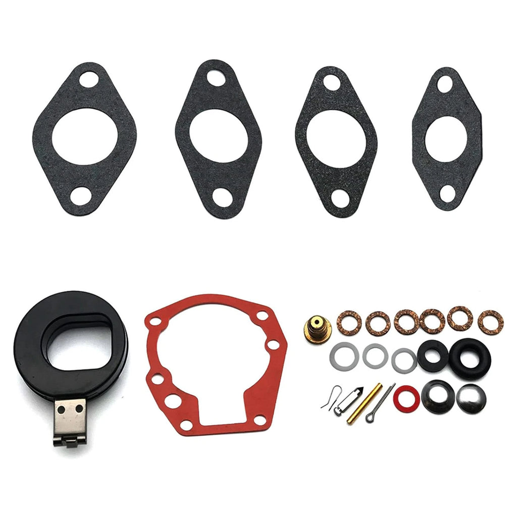 Carb Repair Kit & Float for Johnson Evinrude (2hp/3hp/4hp) (398532, 18-7043)