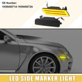 Front LED Side Marker Light 1K5 945 071A for Volkswagen (1 Pair)