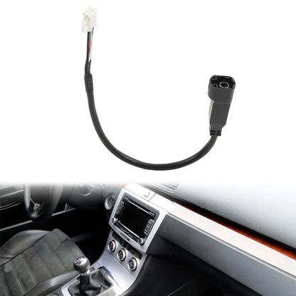 4Pin USB Adapter Plug Connector Cable for VW Bora, Touran, Skoda Octavia