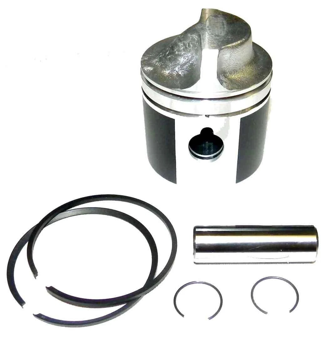 Piston Kit for Johnson Evinrude 9.9 / 15 Hp (1974–1992) .010 Over -100-101-04K