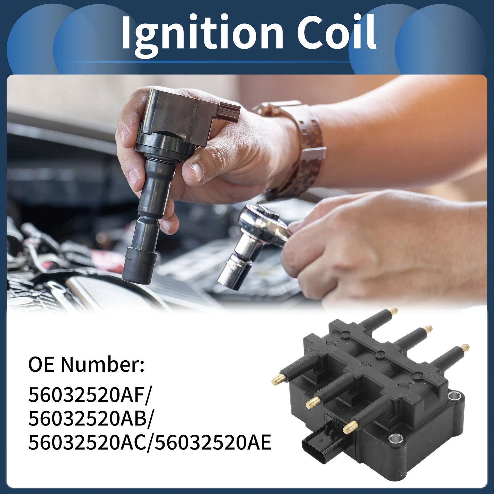 Ignition Coil Pack No. 56032520AF for Chrysler Pacifica (2005–2008)