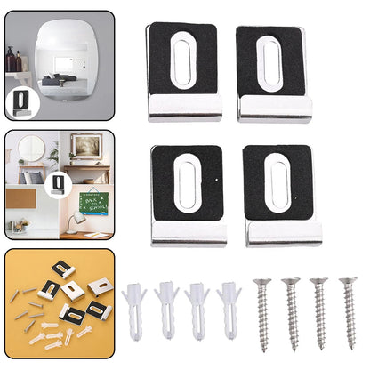 Wall Mount Mirror Hardware Kit for Various Uses