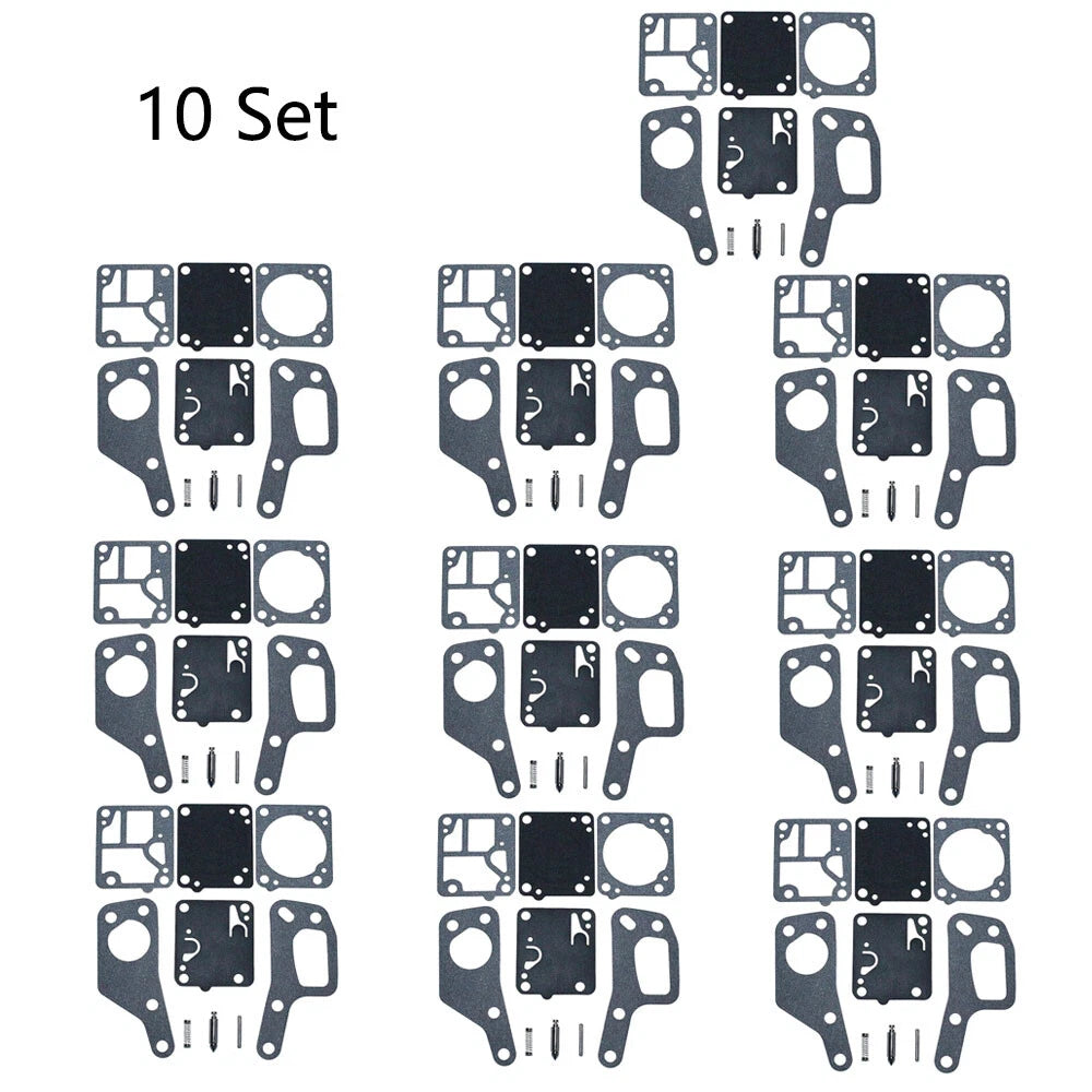 10X Carburetor Kit for McCulloch Mini Mac 110 120 130 140 (M1-M7, Zama RB19)