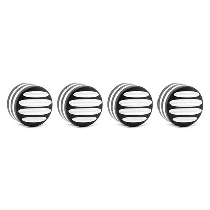 4X CNC Machined Head Bolt Cover Cap for Triumph T120 Thruxton Scrambler (2016–2023)