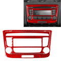 Air Conditioner CD Switch Control Panel Cover Trim Red for Audi TT TTRS (2008–2014)