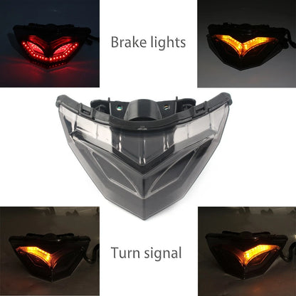 Blue LED Rear Brake Turn Signals for Kawasaki Ninja 250R 300 (2013–2017)