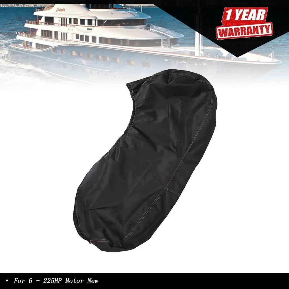 Boat Cover for 6-225HP Motor (600D, Waterproof)