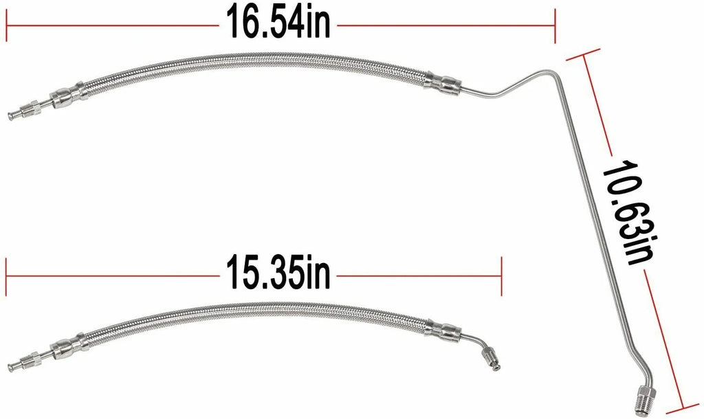 Hydraulic Trim Ram Cylinder Hose for MerCruiser Bravo (32-99904, 32-864588, 32-864589)