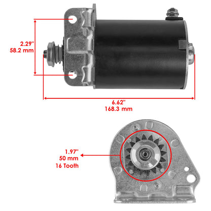 Starter Motor Replacement for Briggs & Stratton 22-5742 (2005–2015)