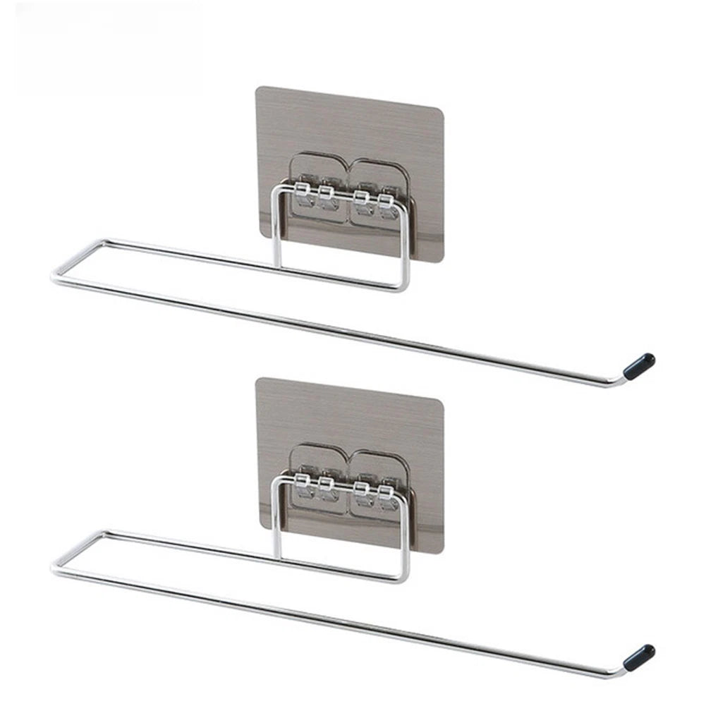 Stainless Steel Easy Install Cloth Holder for Bathroom Laundry Kitchen