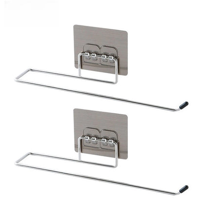 Stainless Steel Easy Install Cloth Holder for Bathroom Laundry Kitchen