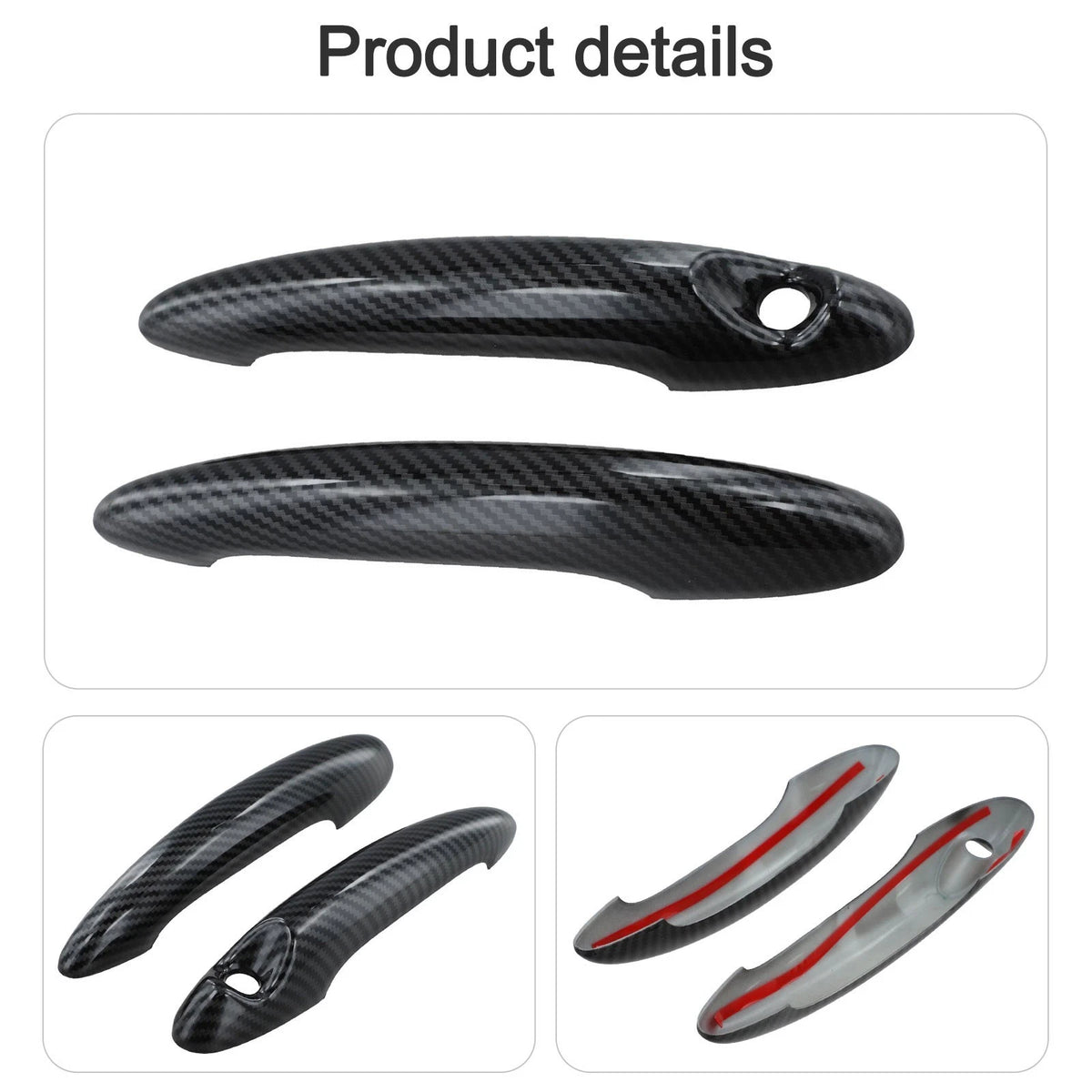Carbon Fiber Door Handle Cover for